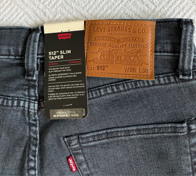 Levi's 512 Jeans Slim Taper Premium Nuovi