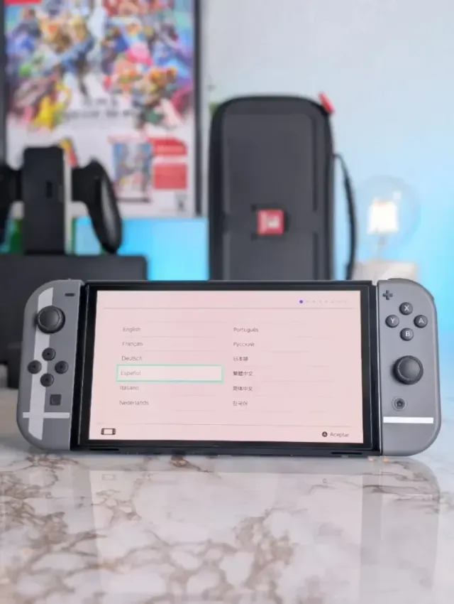 GARANTIA OLED Smash bros Nintendo Switch