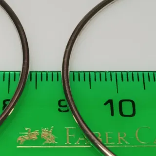 Criollas Plata 925 - 5cm