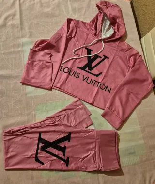 Set Leggings e Felpa Louis Vuitton Rosa