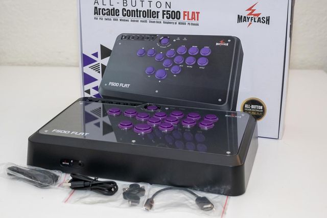 Mayflash F500 FLAT Arcade Stick All buttons