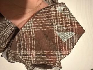 Vestido Pull&Bear cuadros marrón