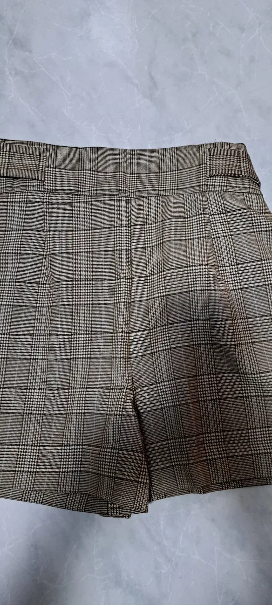 Pantaloncino donna Terranova a quadri