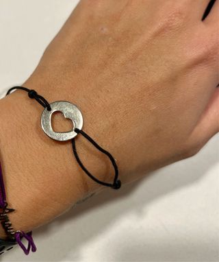 Lote 4 pulseras finas plata