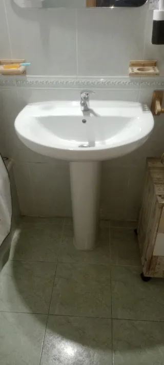 Lavabo completo con pedestal