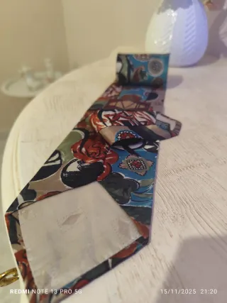 Cravatta Livio Seta Made in Italy Multicolor