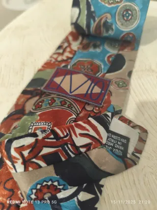 Cravatta Livio Seta Made in Italy Multicolor