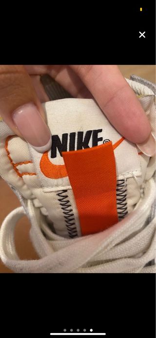 Nike Blazer Altas Blancas y Negras