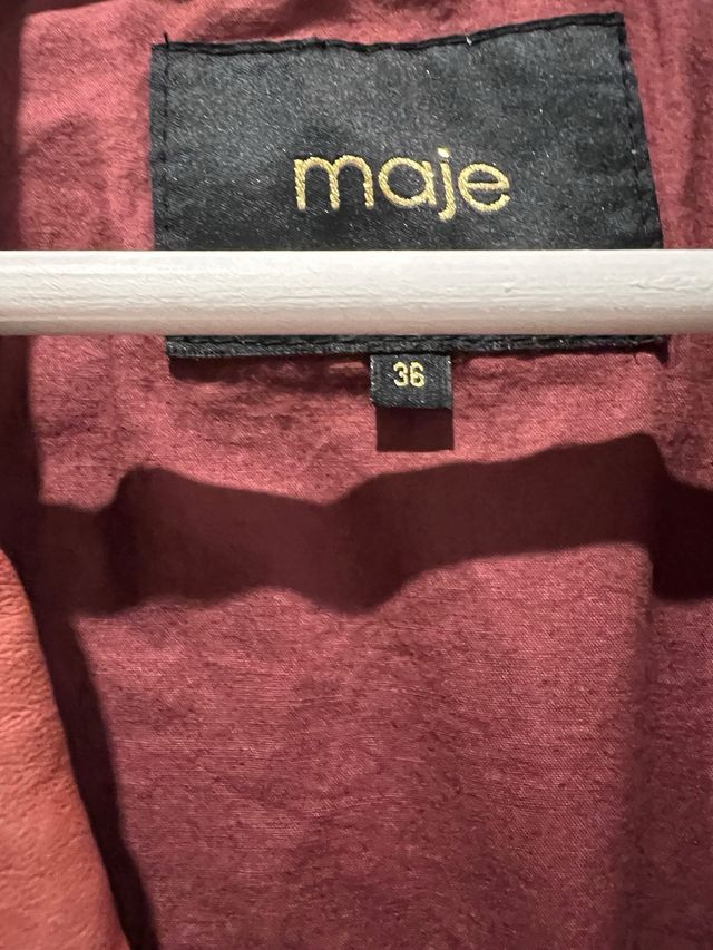 Chaqueta de cuero Maje