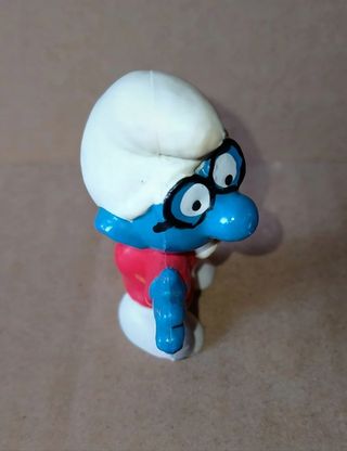 Puffo originale. Puffo vintage. Puffo Quattrocchi