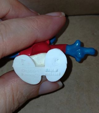 Puffo originale. Puffo vintage. Puffo Quattrocchi