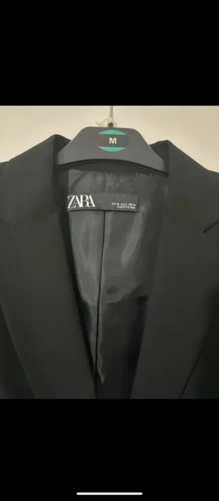 Traje pantalón Zara Negro Talla M