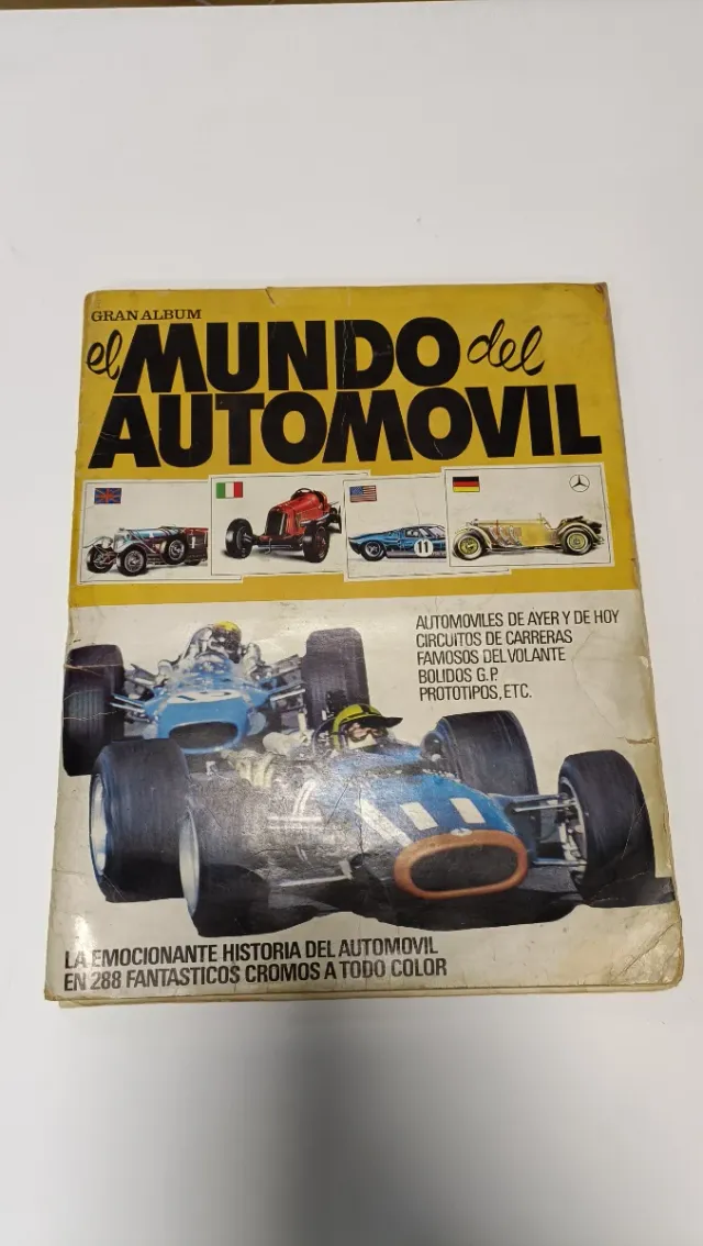 El Mundo del Automóvil album cromos
