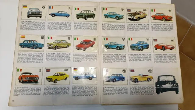 El Mundo del Automóvil album cromos