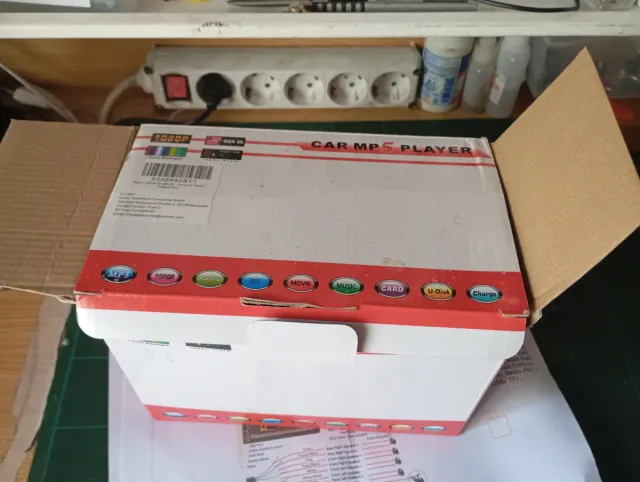 Radio Coche Bluetooth USB Auxiliar