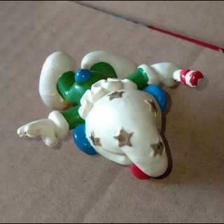 Puffo originale. Puffo vintage. Puffo raro clown.