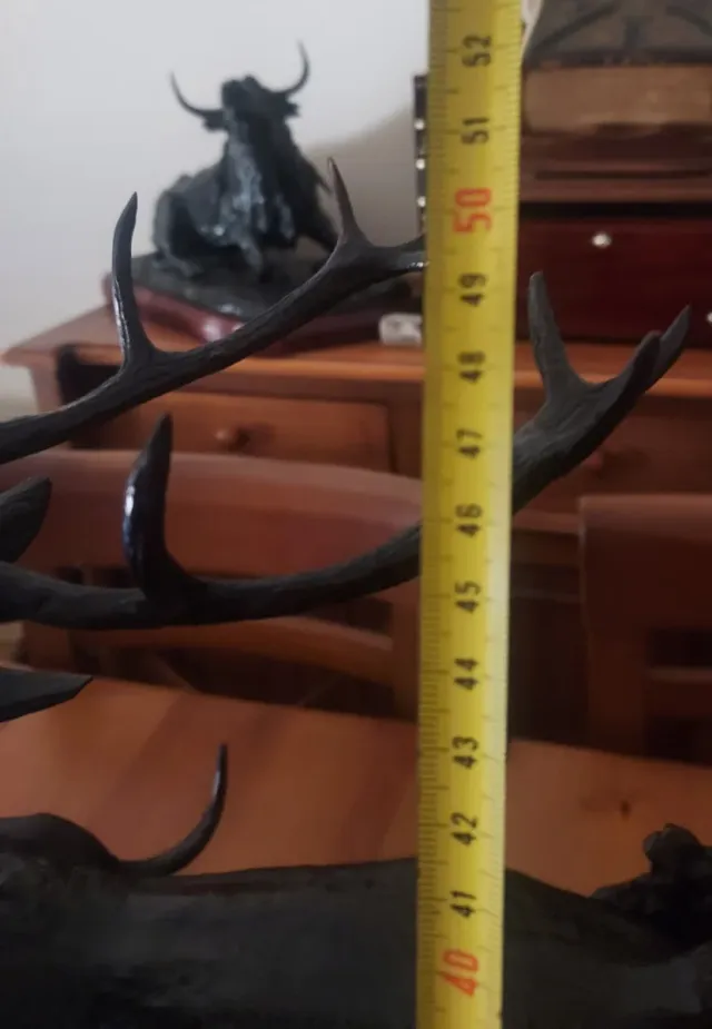 Figura Bronce berrea del Ciervo Bonilla Villalba