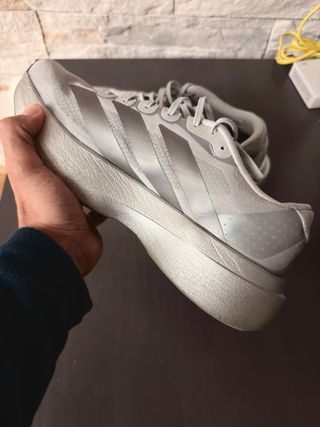 Adidas Adizero Talla 42 Gris Originals