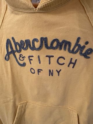 Sudadera Abercrombie & Fitch Amarilla
