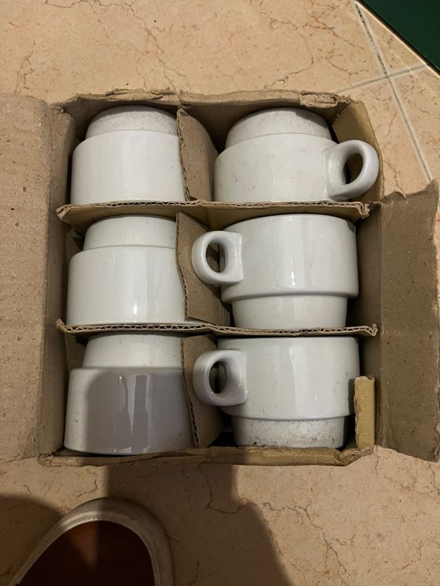 Juego de 6 Tazas de Café