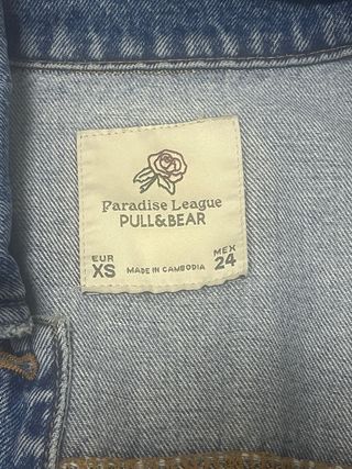 Chaqueta Vaquera Pull and Bear Talla XS