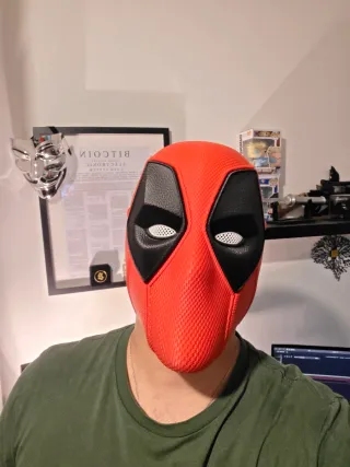 Máscara Deadpool Impressão 3D