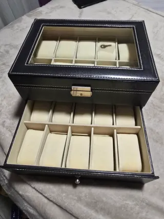 Caja Joyero para 20 Relojes