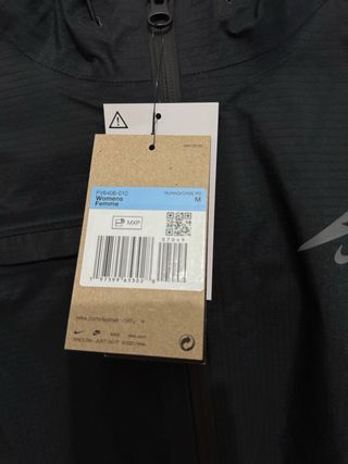 Cortavientos Nike Trail Negro Talla M