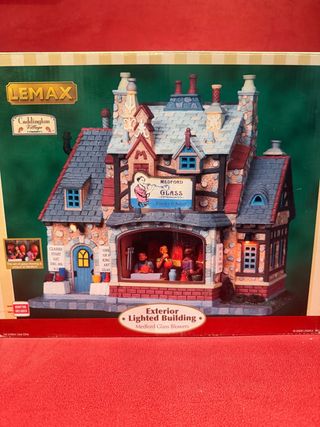 Lemax Caddington Village Medford Glass