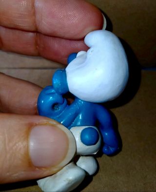 Puffo vintage. Puffo vagabondo n 73