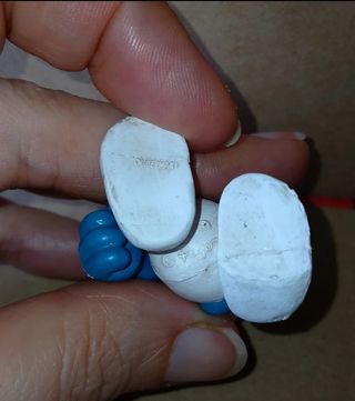 Puffo vintage. Puffo vagabondo n 73