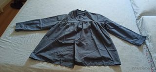 Blusón Fallero Hombre azul a rallas