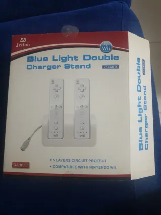 Cargador Doble Mandos Wii Jetion