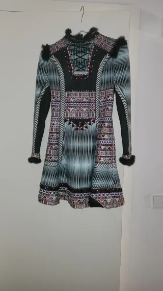 Vestido Highly Preppy Invierno Multicolor