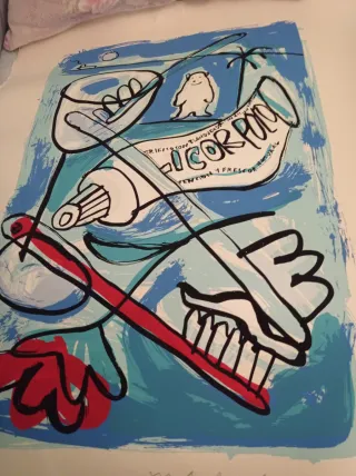 Serigrafía Original Javier Mariscal 1/200