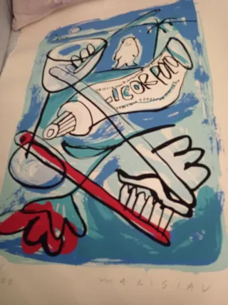 Serigrafía Original Javier Mariscal 1/200