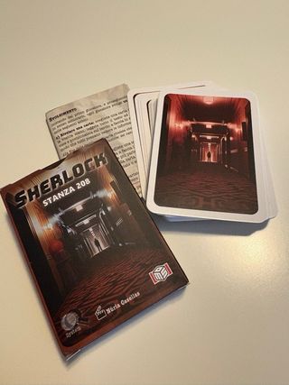 Sherlock Stanza 208 - Gioco investigativo