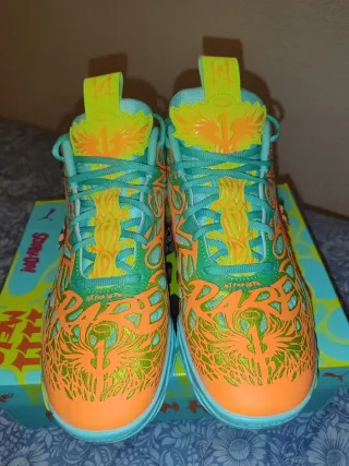 Zapatillas Puma MB.04 Scooby Doo Naranja/Teal