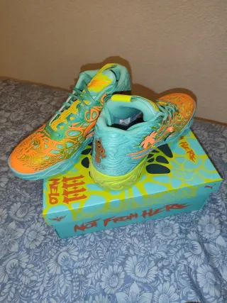Zapatillas Puma MB.04 Scooby Doo Naranja/Teal