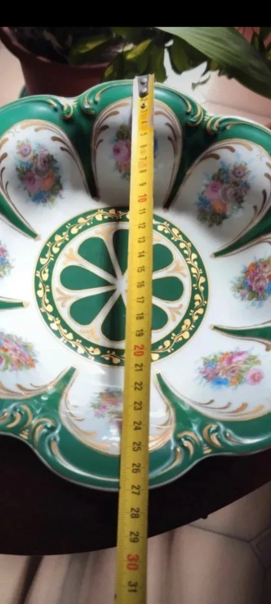 Vassoio Limoges decorato floreale