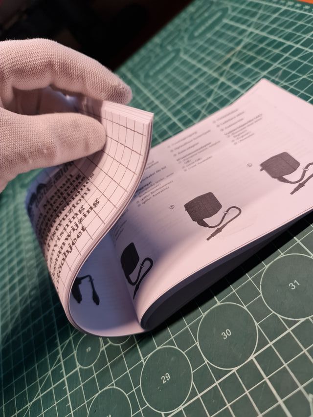 Manuale di sostituzione per console Game Gear PAL multilingue