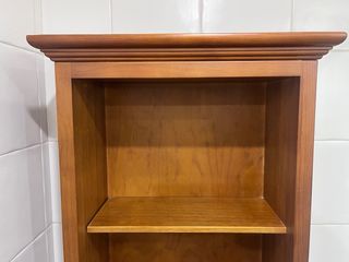 Mueble auxiliar baño madera con cajón