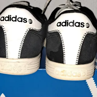 Zapatillas Adidas Talla 42 Negras Blancas son ori