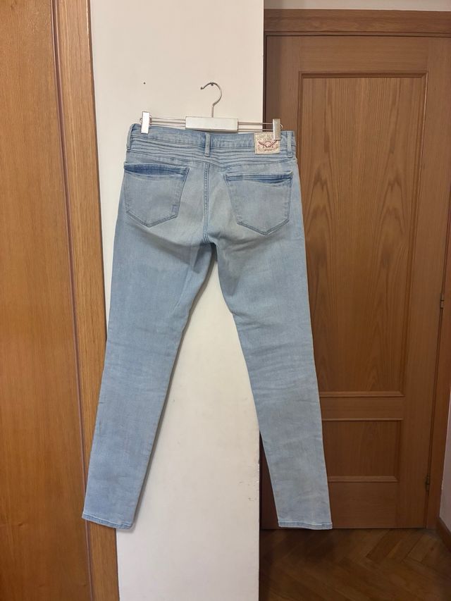 Vaqueros Tommy Hilfiger Azules Mujer tiro bajo