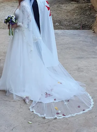 Vestido de Novia Talla 34-38