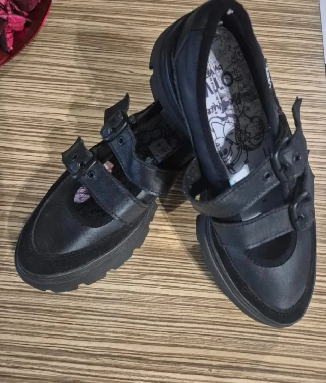 Zapatos Vans Mujer Negros