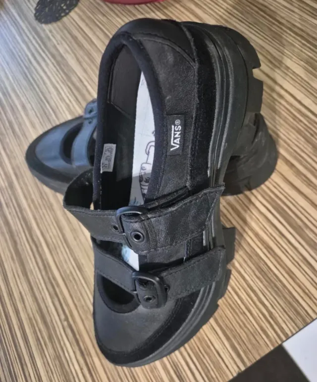 Zapatos Vans Mujer Negros