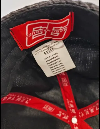 Gorra Marc Márquez 93 Negra y Roja
