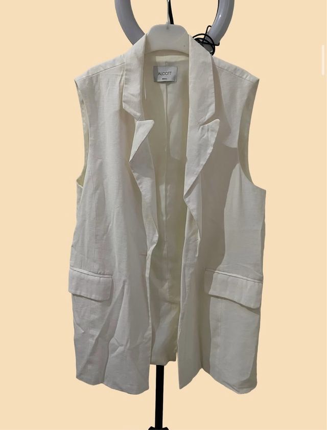Chaleco ALCOTT Blanco Talla S
