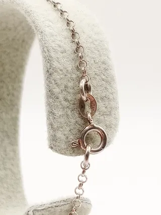 Braccialetto argento donna charm ciondolo pesce